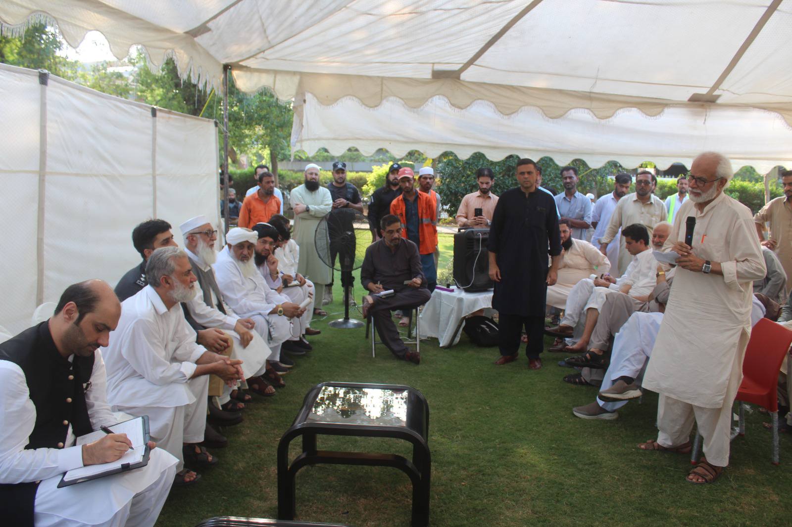 DG PDA attended Khuli Kachehri in PHase-2 Hayatabad