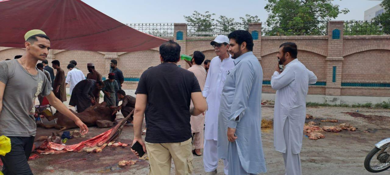 Eid visit to Hayatabad By DG PDA