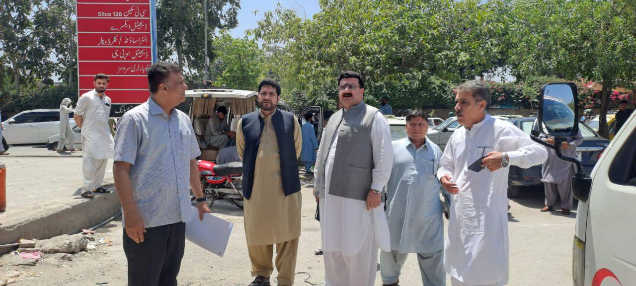 DG PDA visit to Baghe Naran 