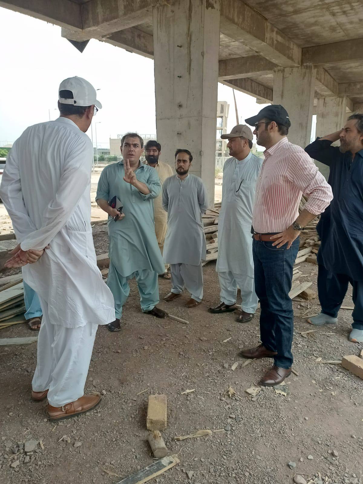 DG visit to New General Bus Stand Peshawar