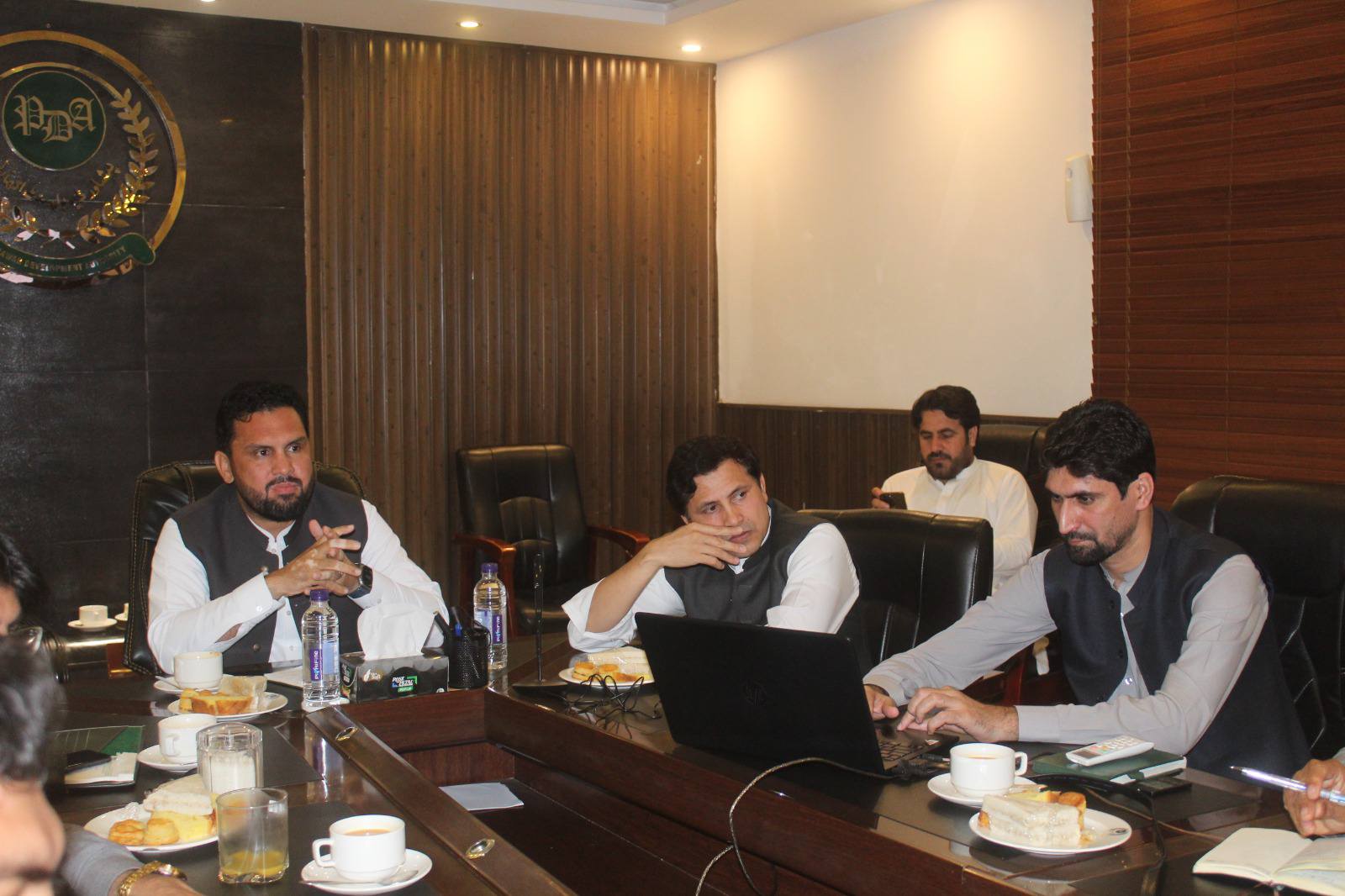 Minister LGE&RDD briefed about different ongoing projects of PDA
